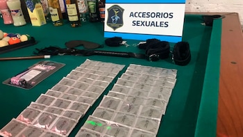 Allanamiento en un prostíbulo de La Plata