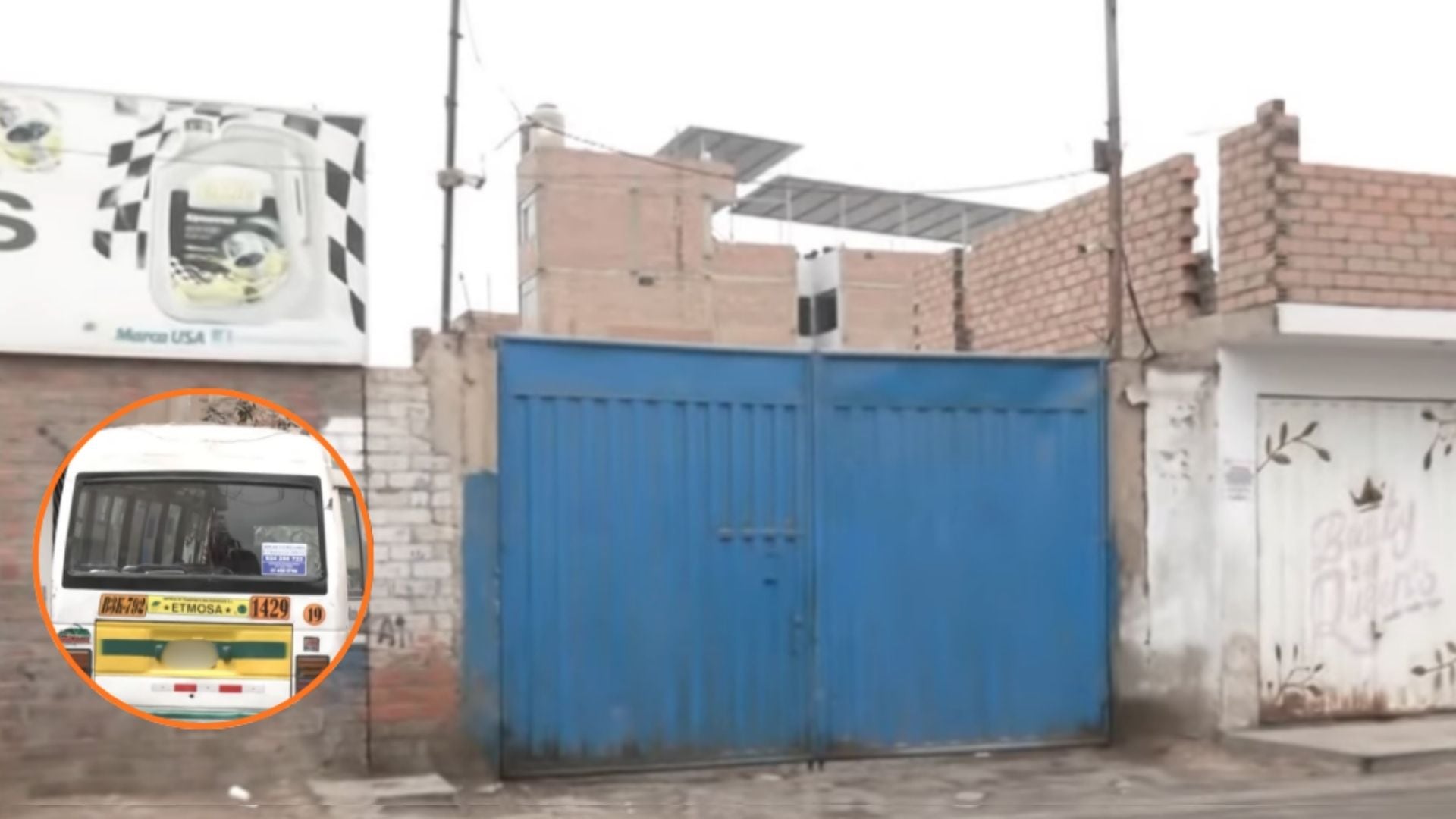 El ataque armado se sumó a una serie de hechos violentos y extorsiones que han afectado repetidamente a la empresa, obligando a sus empleados a tomar medidas extremas de seguridad - Créditos: Captura de pantalla de Buenos días Perú de Panamericana TV.