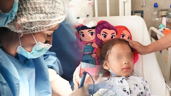 Cristel, una niña de cuatro