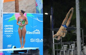 Diana Ospina y Sebastián Morales, medallistas de oro por Colombia en los Juegos Centroamericanos y del Caribe 2023