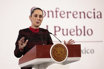 La presidenta de México, Claudia