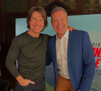 Alan Tacher y Tom Cruise registraron encuentros previos en 2014