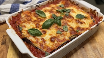 La lasaña sin harinas reemplaza