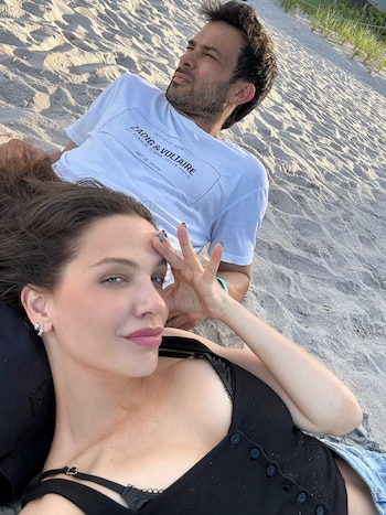 Las vacaciones de Darío Cvitanich e Ivana Figueiras en Estados Unidos