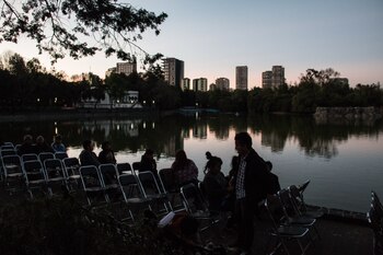 El lago del Bosque de