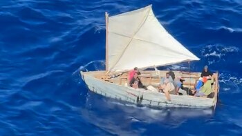 Un crucero que zarpó desde