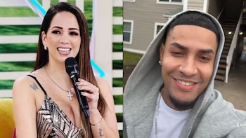 Melissa Klug y su reacción