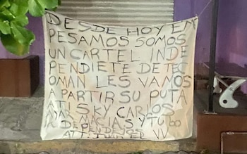 Narcomensajes avisaron de un nuevo