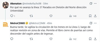 Usuarios reportaron marcha lenta en