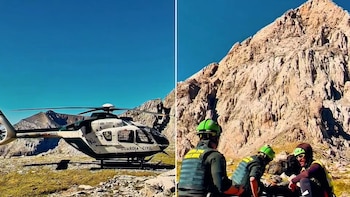 La Guardia Civil detona una granada de mortero de la Guerra Civil en el Pirineo aragonés: es el tercer explosivo que se encuentra desde 2023 en la misma zona