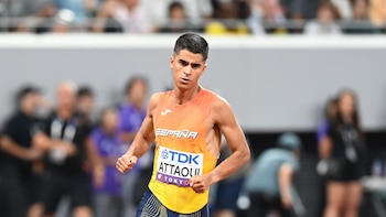 El atleta español Mohamed Attaoui se cuelga el bronce europeo en 800 metros