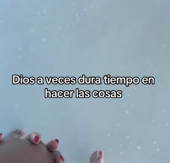 La mujer también le dedicó