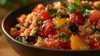 Un nutritivo bowl de quinoa