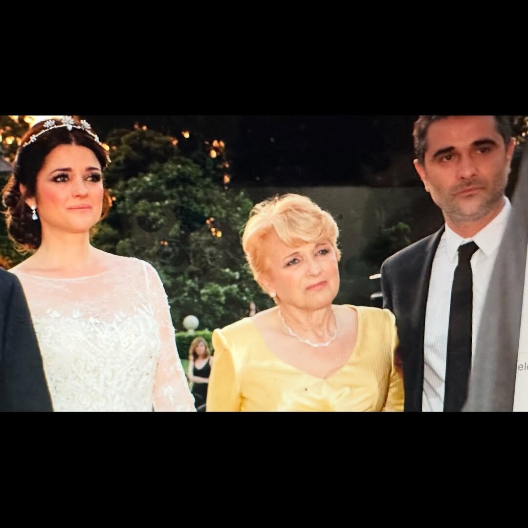 La imagen compartida por Araceli González en que se la puede ver junto con su madre y su hermano Adrián