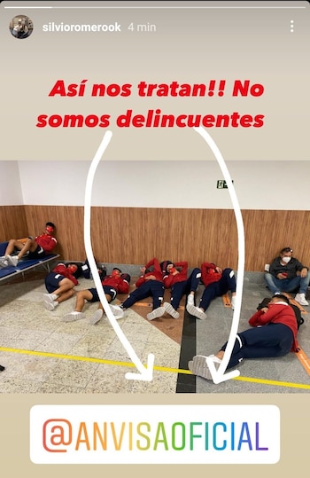 El enojo del delantero Silvio