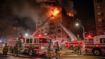 El Departamento de Bomberos de Nueva York aconseja cómo actuar ante un incendio en viviendas