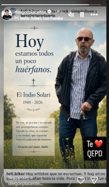 "Hoy estamos todos un poco huérfanos", el sentido tributo del exfutbolista de River y la Selección Nacional