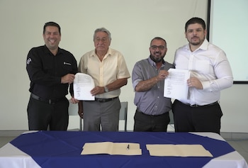 La Central Hidroeléctrica El Embalse reactiva su producción en San Carlos gracias a la alianza entre Coopesantos y el MINAE. Cortesía: Coopesantos