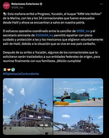 SRE-Haití-México-4 de abril