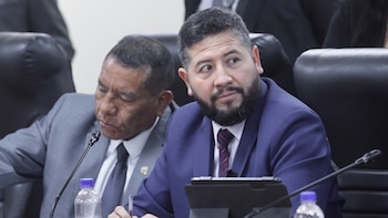 César Holguin, vocero de la bancada de diputados de Ahora Nación.