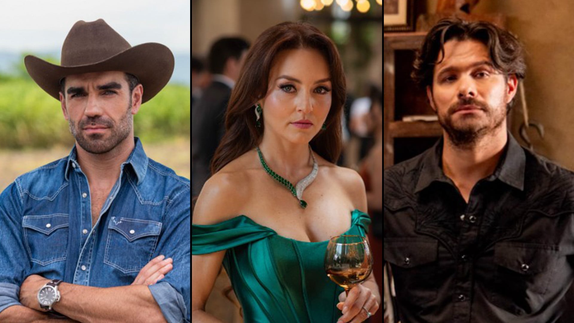 El elenco principal de la telenovela está compuesto por Angelique Boyer, Marcus Ornellas y Brandon Peniche (Instagram/@domenicamontero.of)