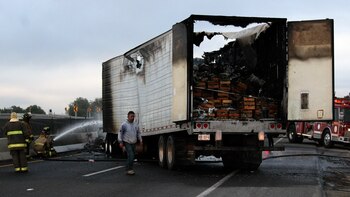 La detención de tres criminales
