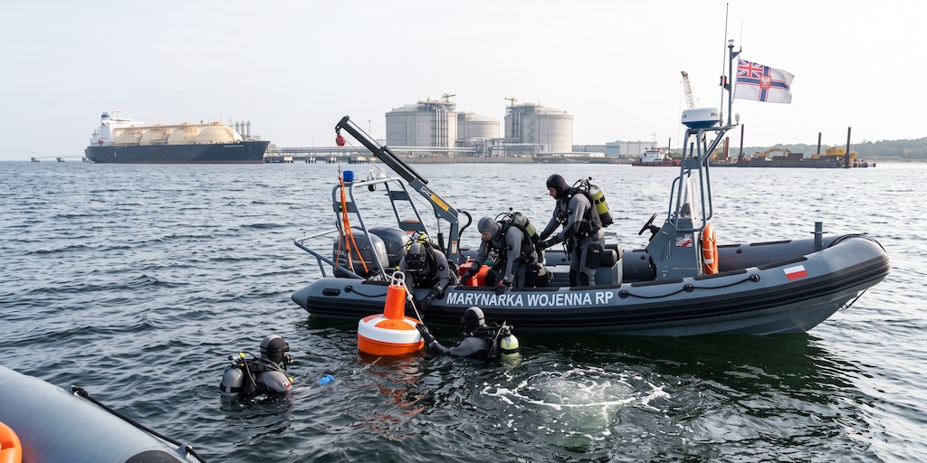 Alerta en Polonia: hallan 5 minas de la Segunda Guerra Mundial en el Báltico e inician el proceso para neutralizarlas