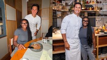 Simone Biles disfrutó de la comida peruana y visitó el restaurante de Rodrigo Fernandini en su paso por Lima