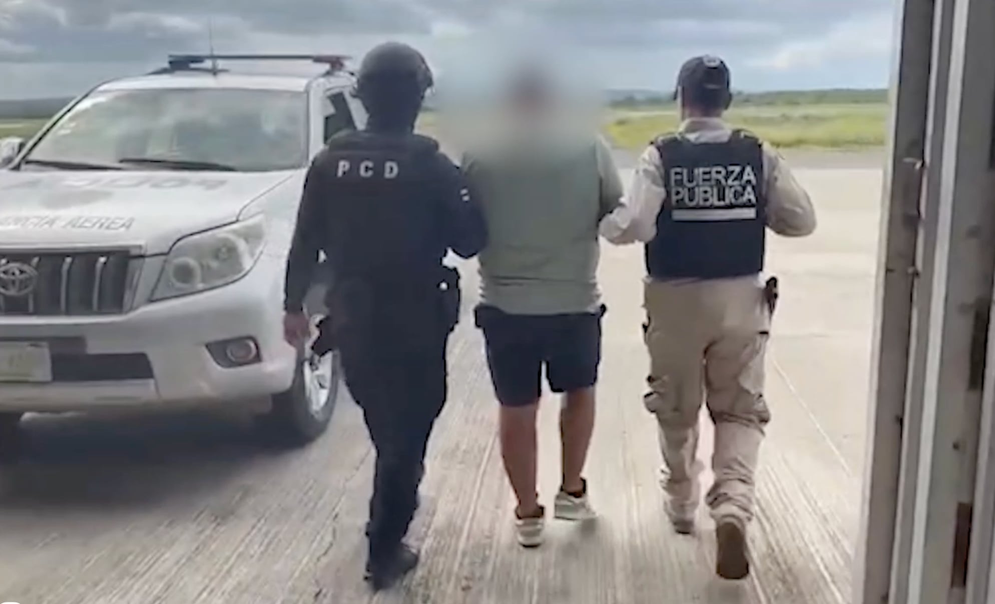 Autoridades costarricenses detienen a guatemalteco con 202 kilos de aparente cocaína