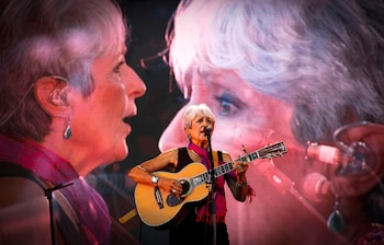 La icónica cantante folk une