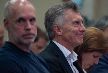 Horacio Rodríguez Larreta y Macri