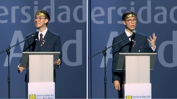 El graduado sostuvo que la elección de una vida tranquila no equivale a la indiferencia frente a la transformación social del país - crédito Captura de video