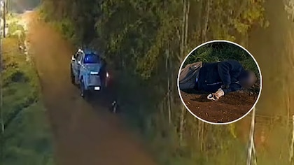 Video: investigan a dos policías de la Bonaerense por abandonar a un hombre en una calle de tierra de La Matanza