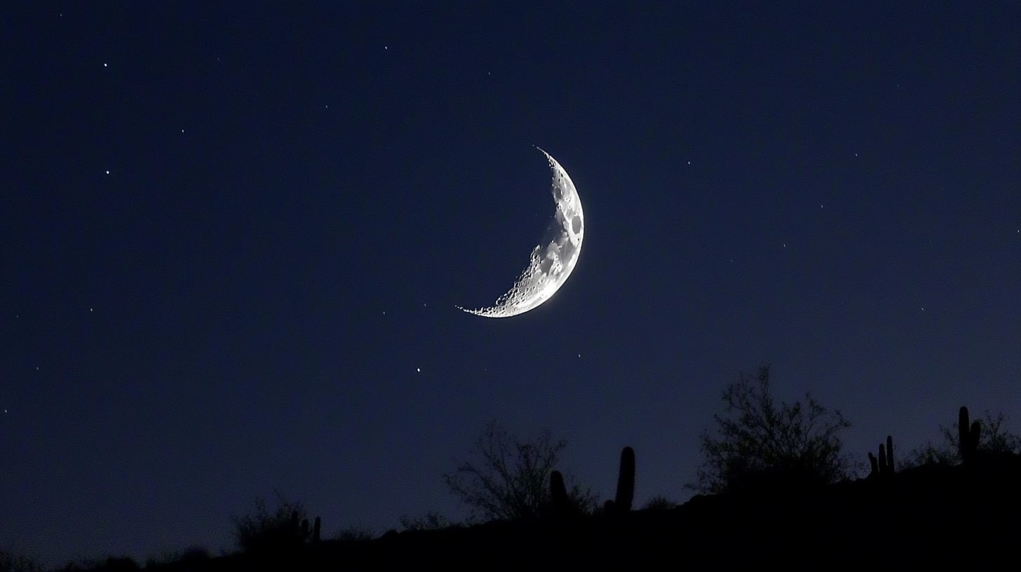 Después del cuarto menguante viene la luna nueva (Imagen Ilustrativa Infobae)