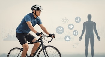 Un hombre adulto anda en