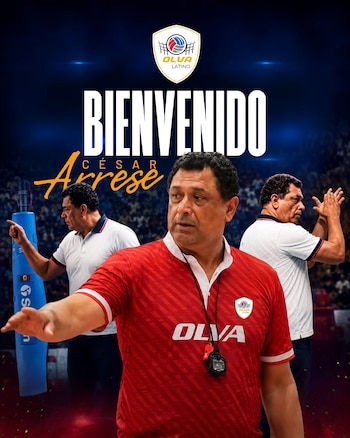 César Arrese fue anunciado como nuevo DT de Olva Latino.