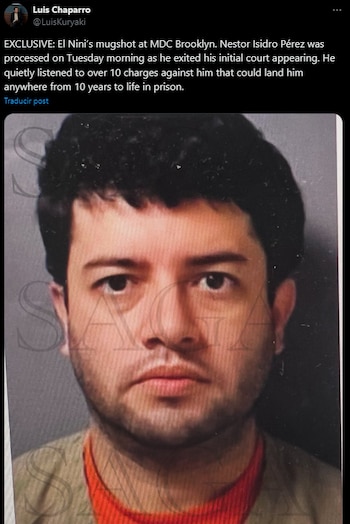 Fotografía de 'El Nini' detenido