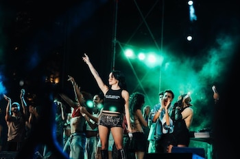 Lali deslumbró junto a Miranda! en en el Madrid Orgullo 2026 ante más de 25.000 personas