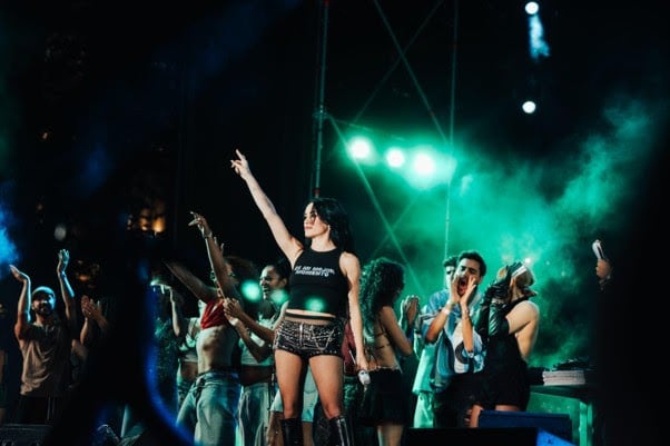 Lali Espósito fue una de las figuras centrales del Madrid Orgullo 2026, el mayor Pride de Europa (Créditos: Mia Ferrari)