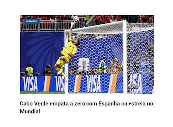 medios de Cabo Verde tras el sorprendente empate ante España