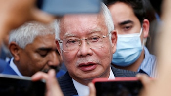 El rey de Malasia concedió el arresto domiciliario al ex primer ministro Najib Razak