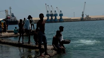 La ciudad costera se