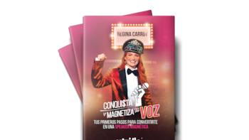 “Conquista y magnetiza tu voz”: el bestseller de Regina Carrot que rompe barreras y transforma la voz femenina en éxito laboral