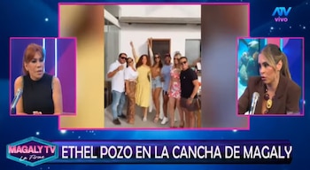 Magaly Medina critica a Janet Barboza y Edson Dávila tras la salida de Ethel Pozo de ‘América Hoy’. Captura: Magaly TV La Firme.