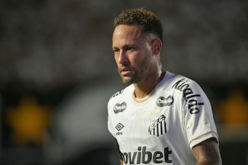 Neymar - Santos y Macará - Copa Sudamericana