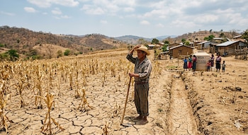 El Plan Institucional de Respuesta del MAGA concentra acciones en asegurar alimentos, retener agua y conservar suelos en zonas vulnerables. (Visuales IA)