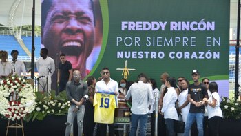 Freddy Rincón's son remembered when