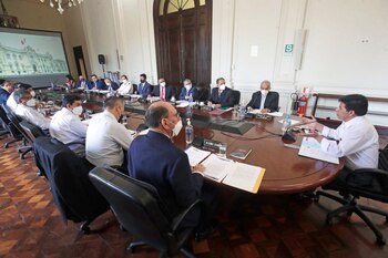 Consejo de Ministros: Pedro Castillo