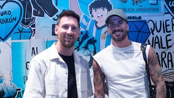 Messi llegó a Kansas y se sumó a la delegación de Argentina de cara al Mundial: cómo está de su molestia física