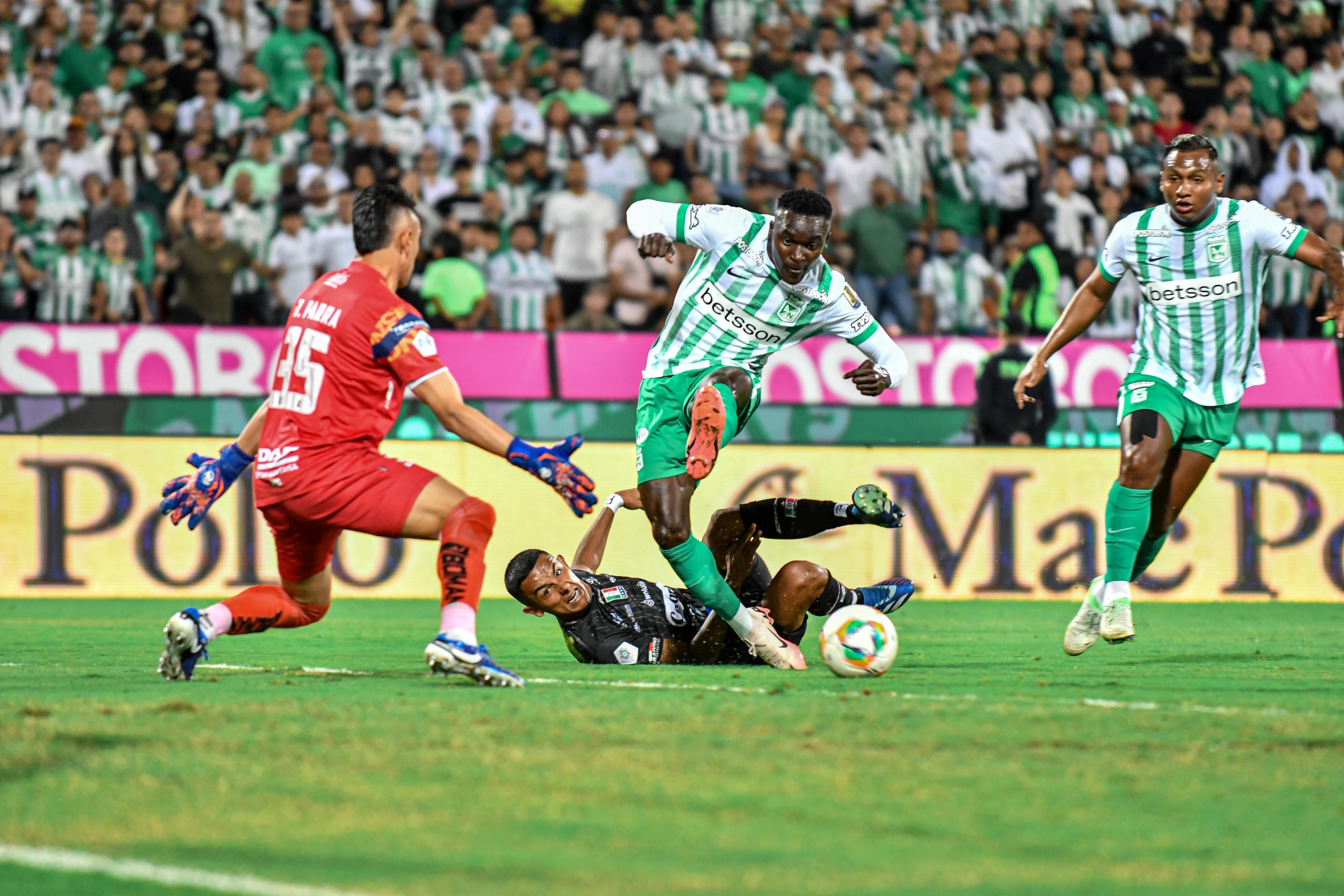 Atlético Nacional no se vio bien en Medellín y empató sin goles con el Once Caldas, en el inicio de los cuadrangulares de la Liga BetPlay - crédito Colprensa